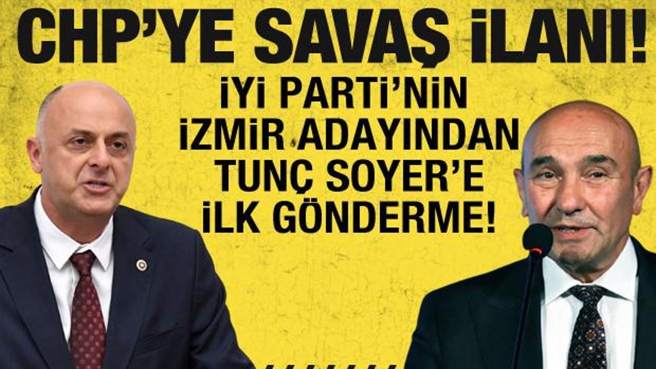 İYİ Partili Ümit Özlale'den Tunç Soyer'e gönderme