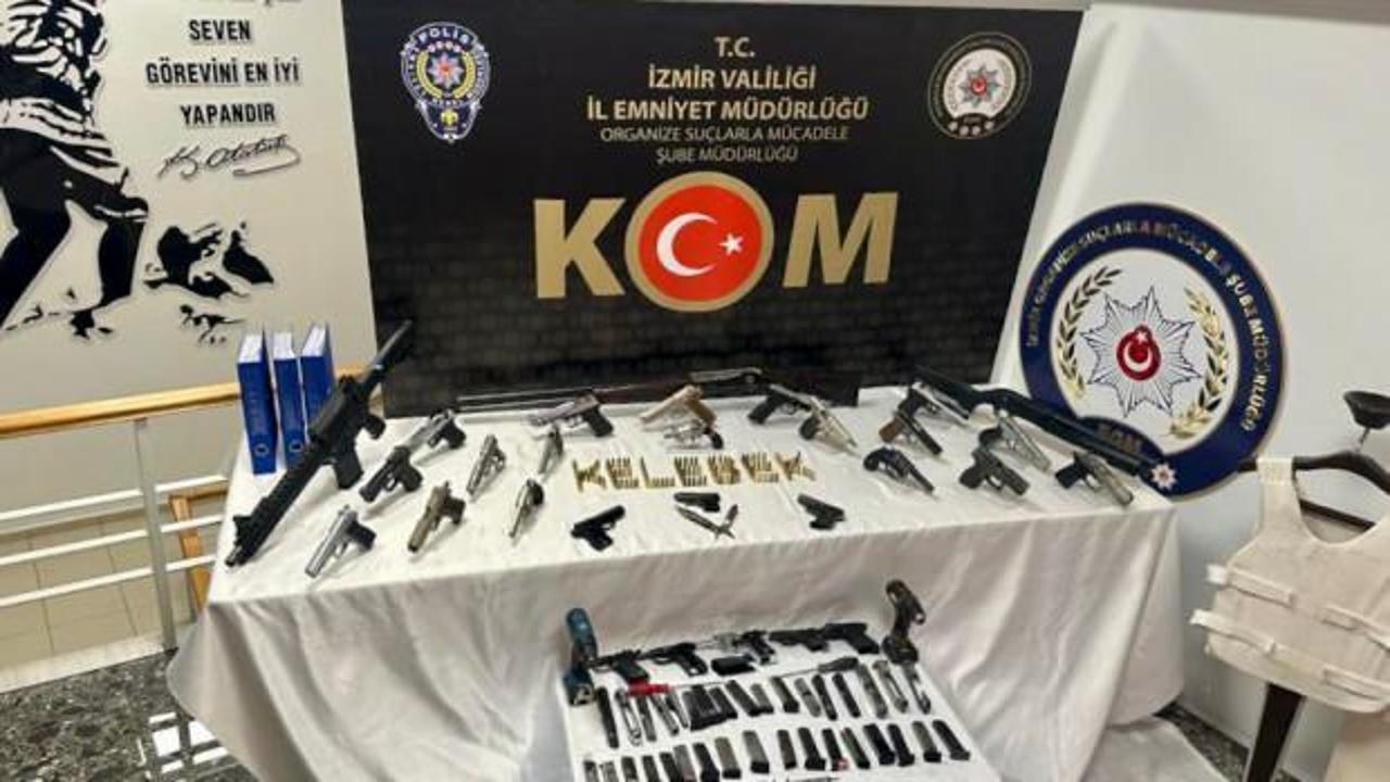 İzmir merkezli suç örgütlerine operasyon: 4 şüpheli tutuklandı