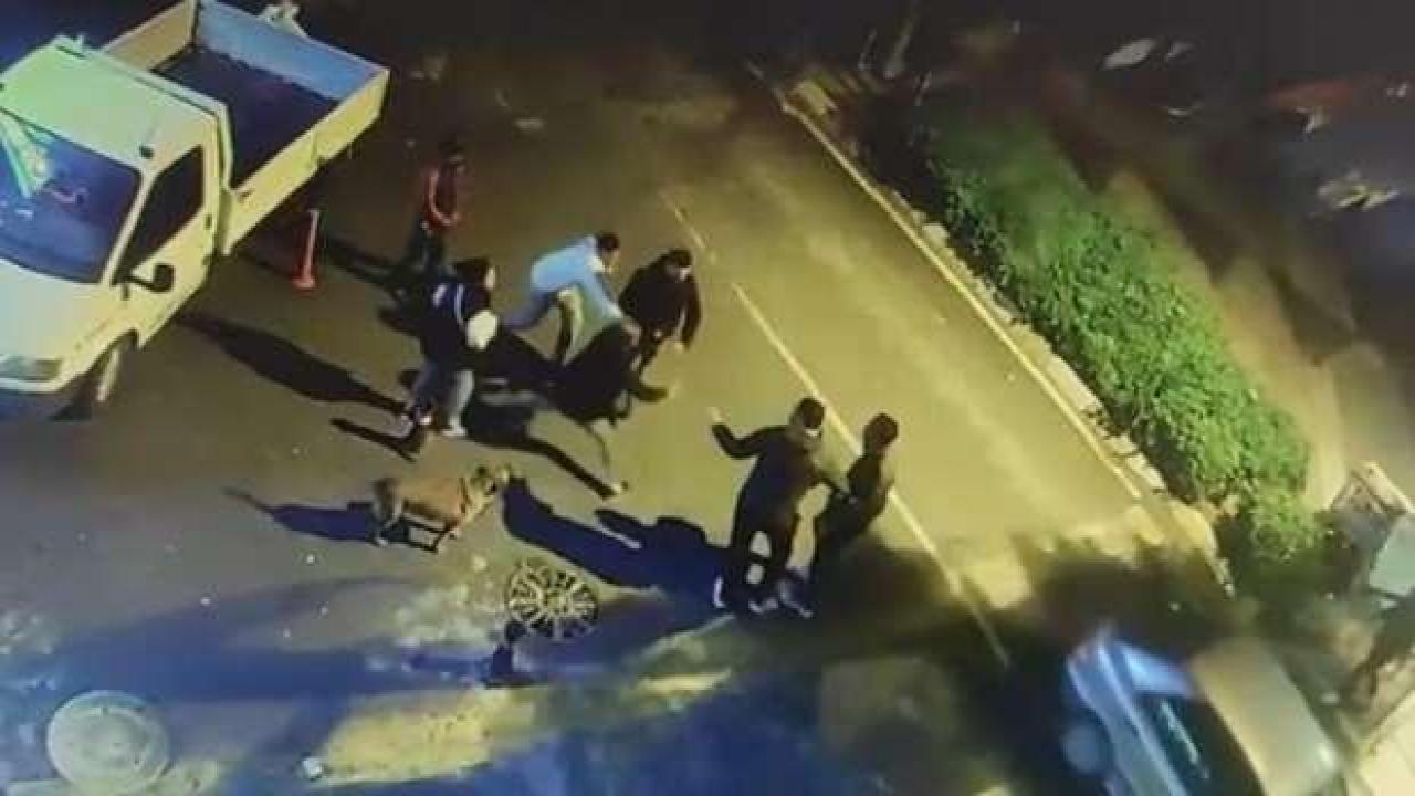 İzmir'de bayrak asan AK Partililere saldırdılar!