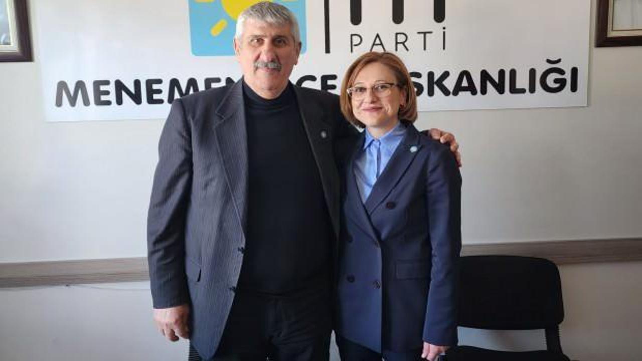 İzmir'de İYİ Partiden milletvekili adayı olan Arzu Yıldırım, MHP'ye geçti