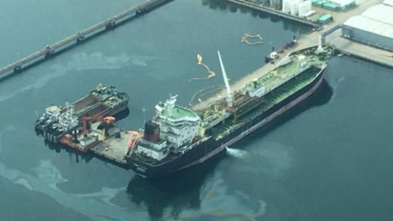 İzmit Körfezi'ni kirleten gemiye 6 milyon TL ceza