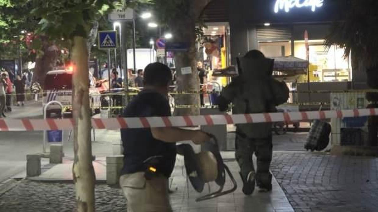 İzmit'te şüpheli valiz fünye ile patlatıldı