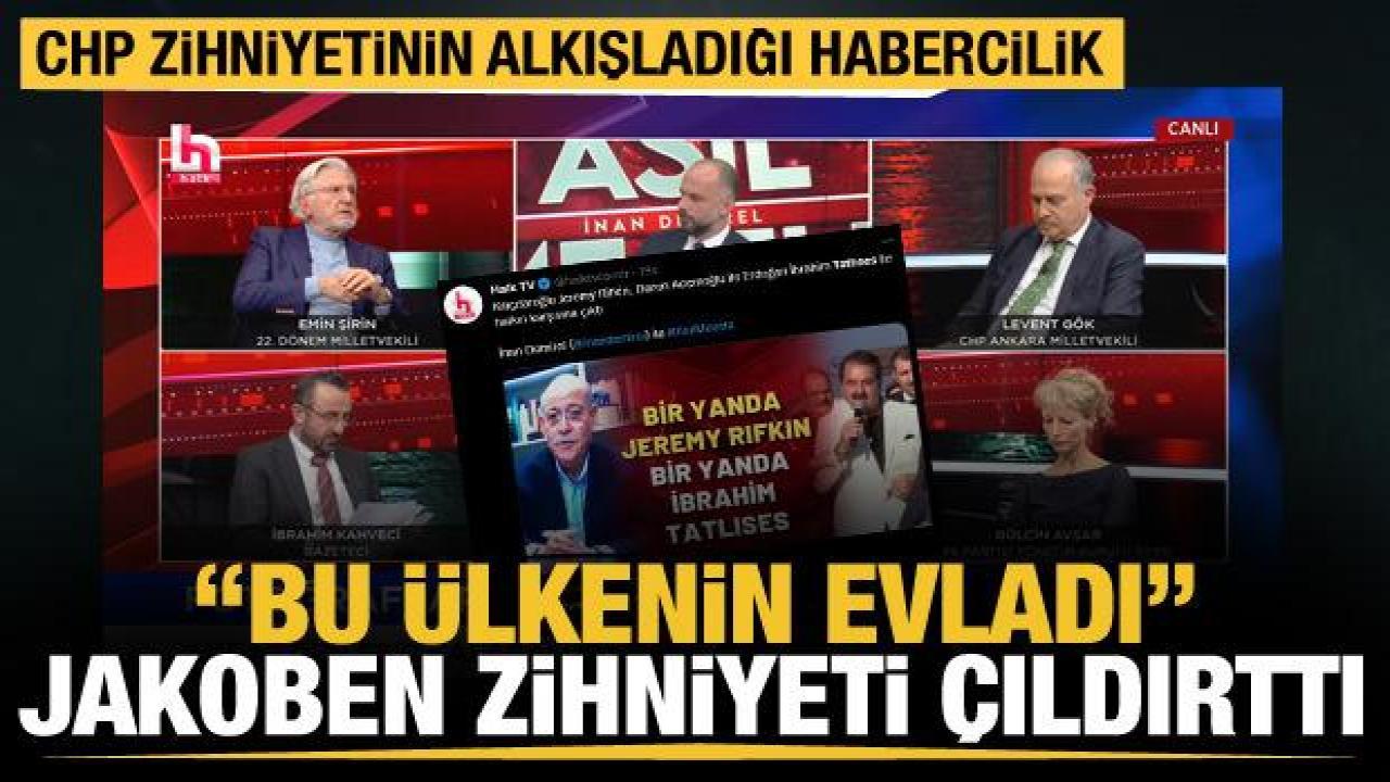 Jakoben CHP'nin fonladığı Halk TV'de İbrahim Tatlıses ve ABD'li Rifkin kıyaslaması