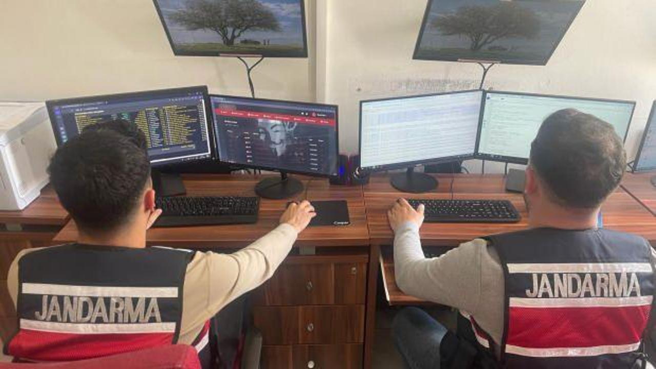 Jandarmanın sanal devriyesine takıldılar: 16 gözaltı
