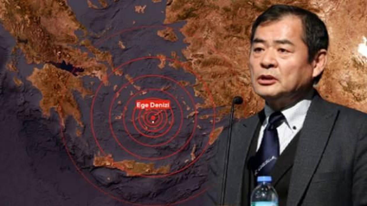 Japon deprem uzmanından rahatlatan açıklama: 'Ege'de 7-7,5 şiddetinde deprem olur ama...'