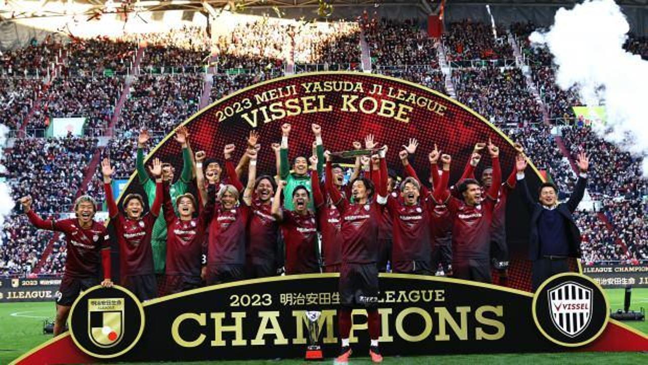 Japonya J1 Futbol Ligi'nde Vissel Kobe ilk kez şampiyonluğunu ilan etti