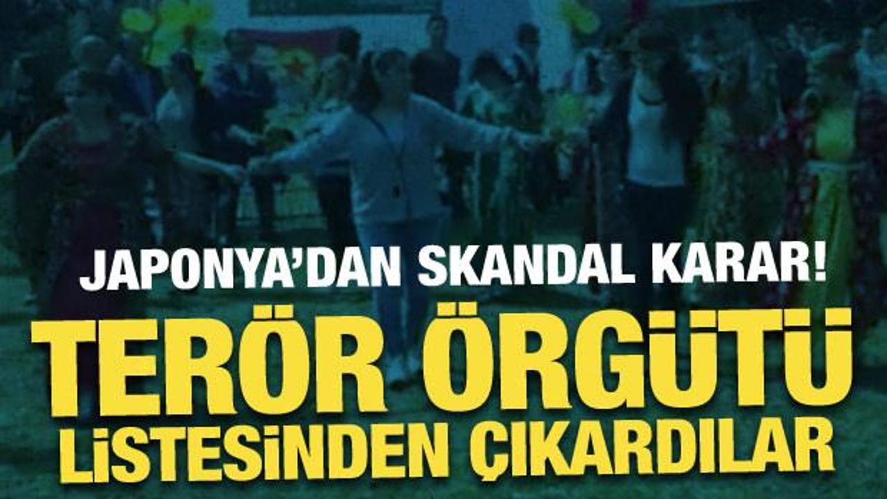 Japonya PKK'yı terör örgütü listesinden çıkardı!