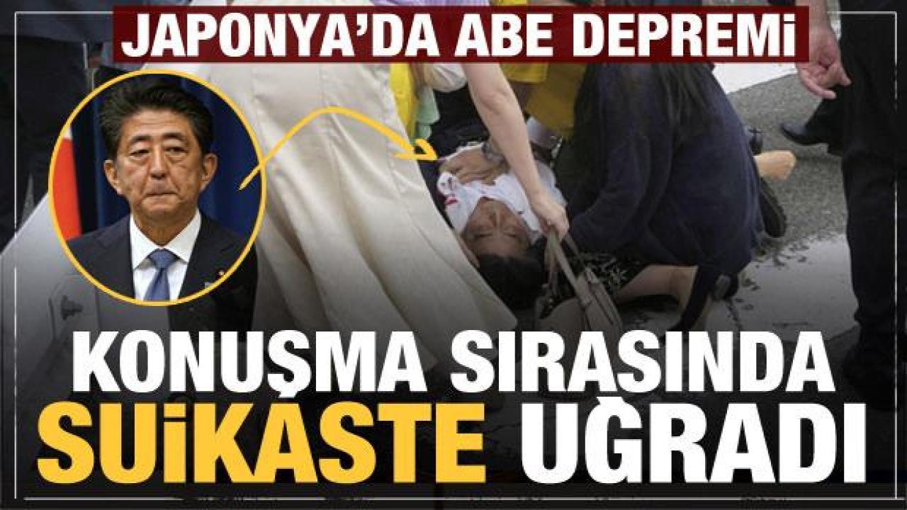 Japonya'nın eski Başbakanı Abe suikaste uğradı