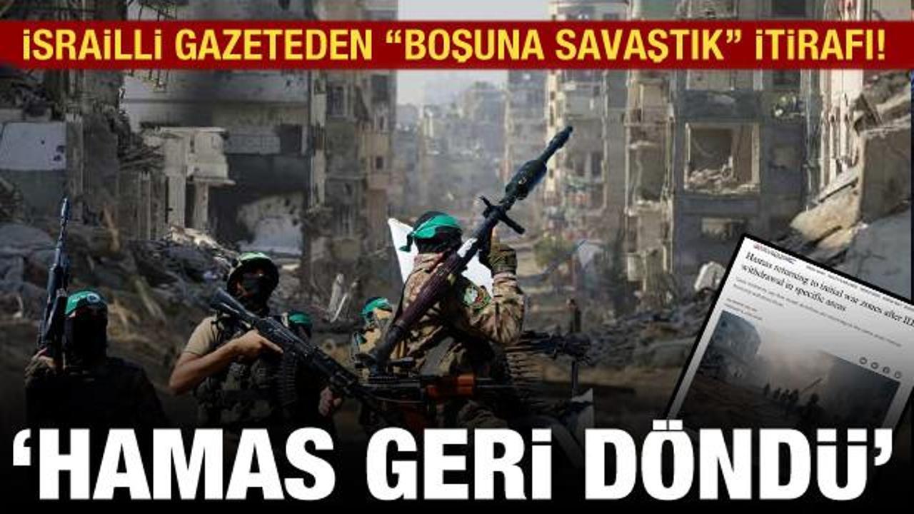 Jeruselam Post: Hamas geri döndü