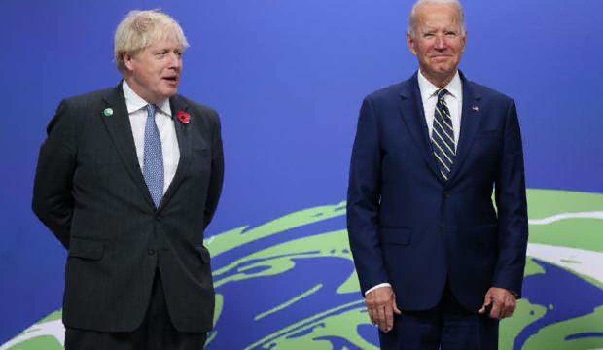 Johnson, Kiev ziyareti hakkında Biden ile görüştü