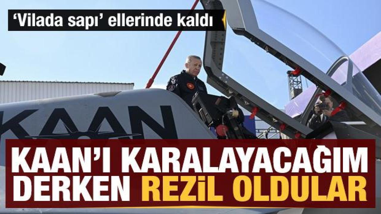 KAAN'ı eleştireceğim derken rezil oldular! 'Vileda sapı' ellerinde kaldı