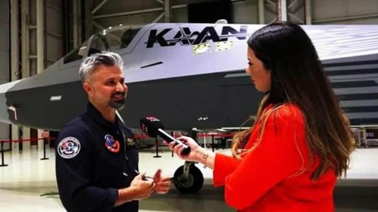 KAAN'ı uçuran pilot: KAAN bizim için uçak değil, silah olacak'