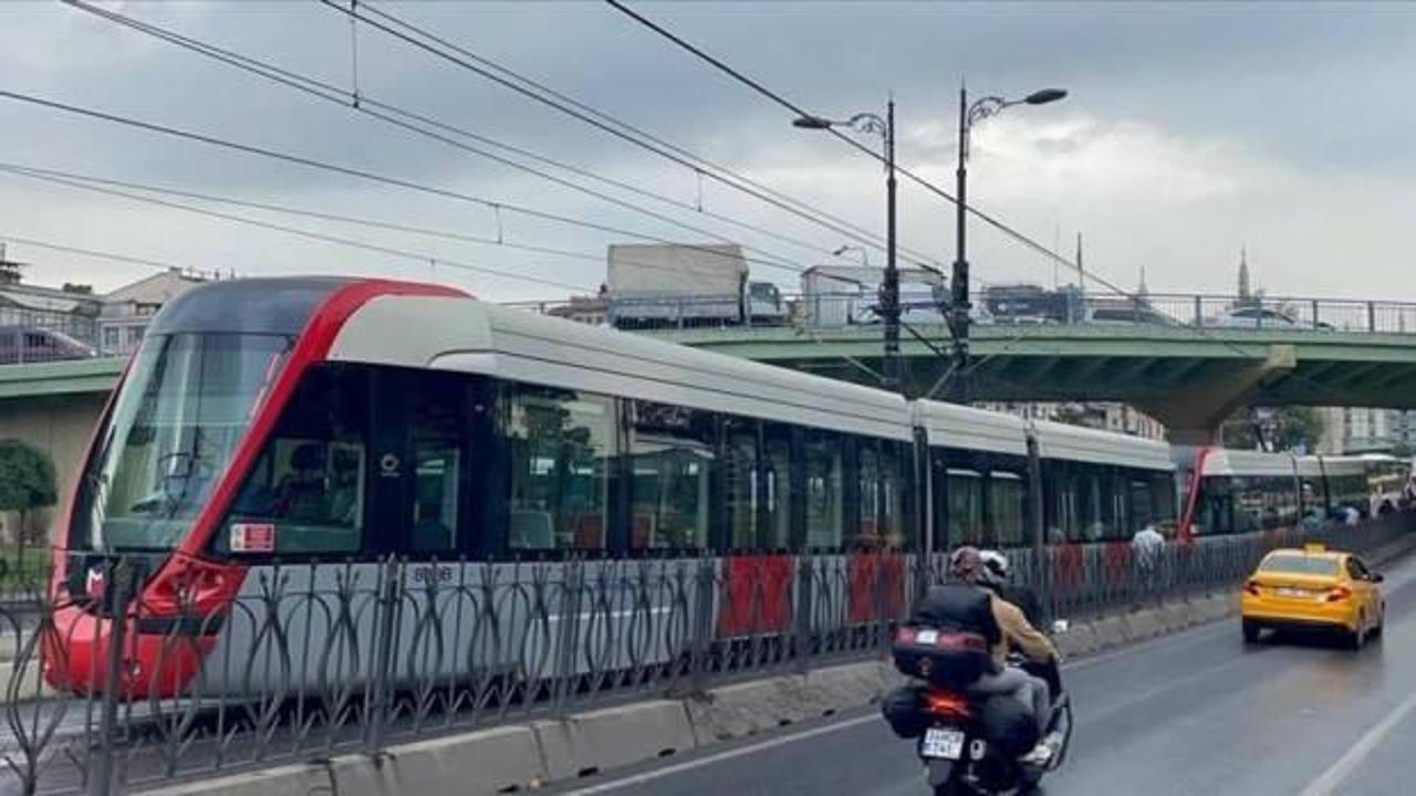 Kabataş-Bağcılar tramvay hattında teknik arıza