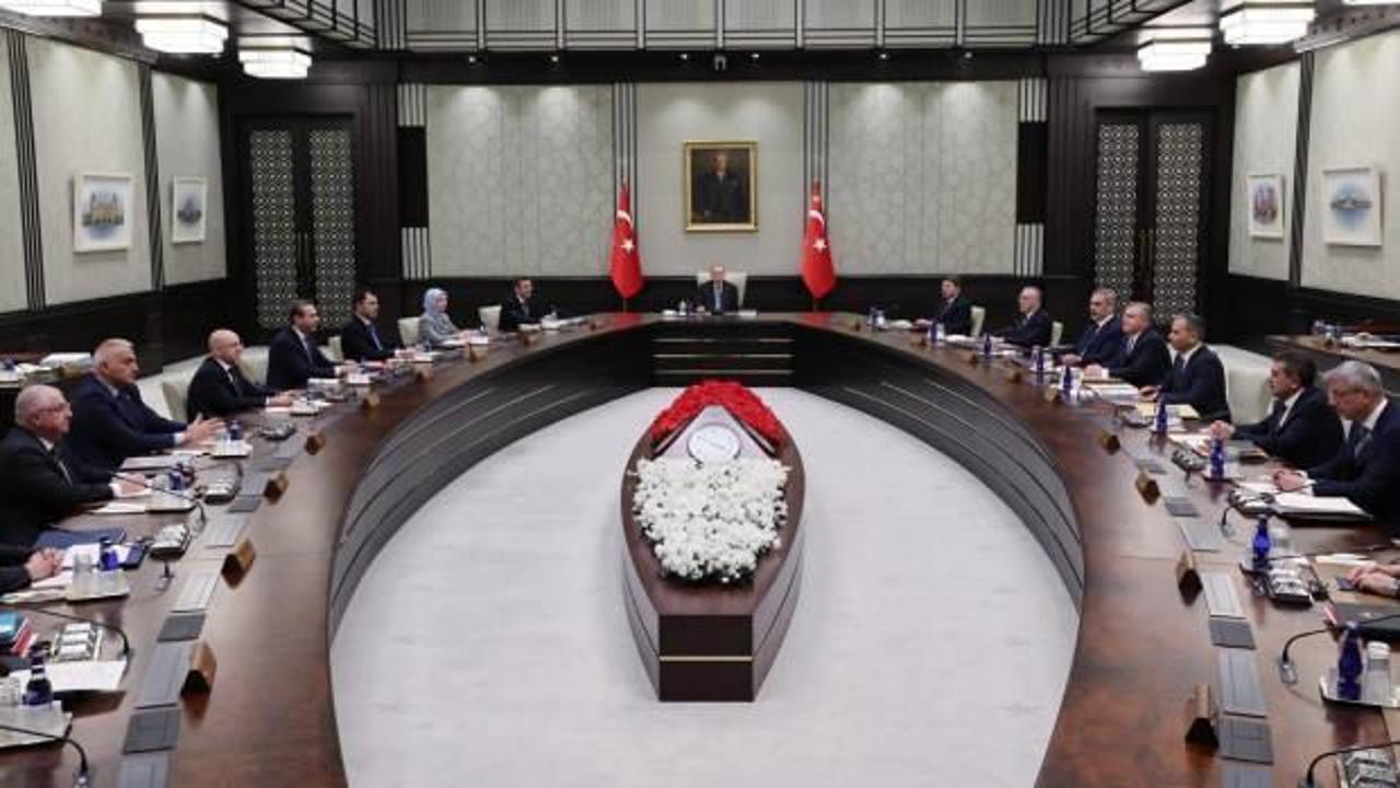 Kabine bugün Beştepe'de toplanacak!