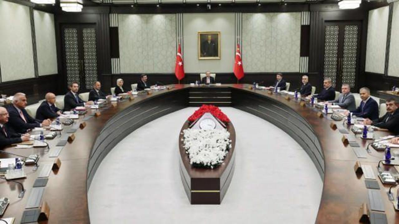 Kabine toplantısı başladı: İşte gündem maddeleri