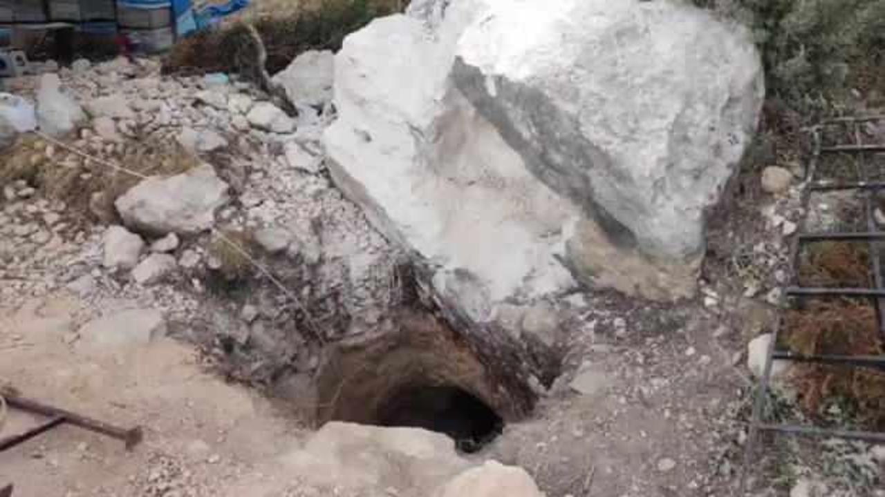 Kaçak kazı için tünel açan 4 defineciye suçüstü yapıldı
