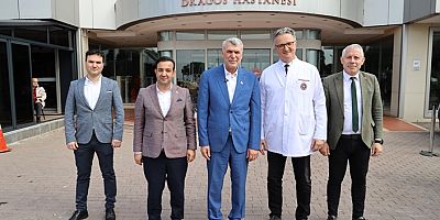 Kadem Başkan, Bezmialem Vakıf Üniversitesi Dragos Hastanesi’ni ziyaret etti