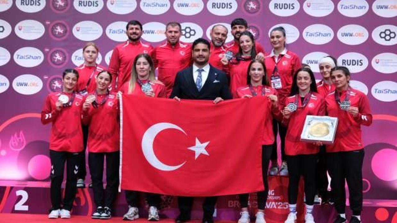 Kadın Güreş Milli Takımı, Avrupa ikincisi oldu