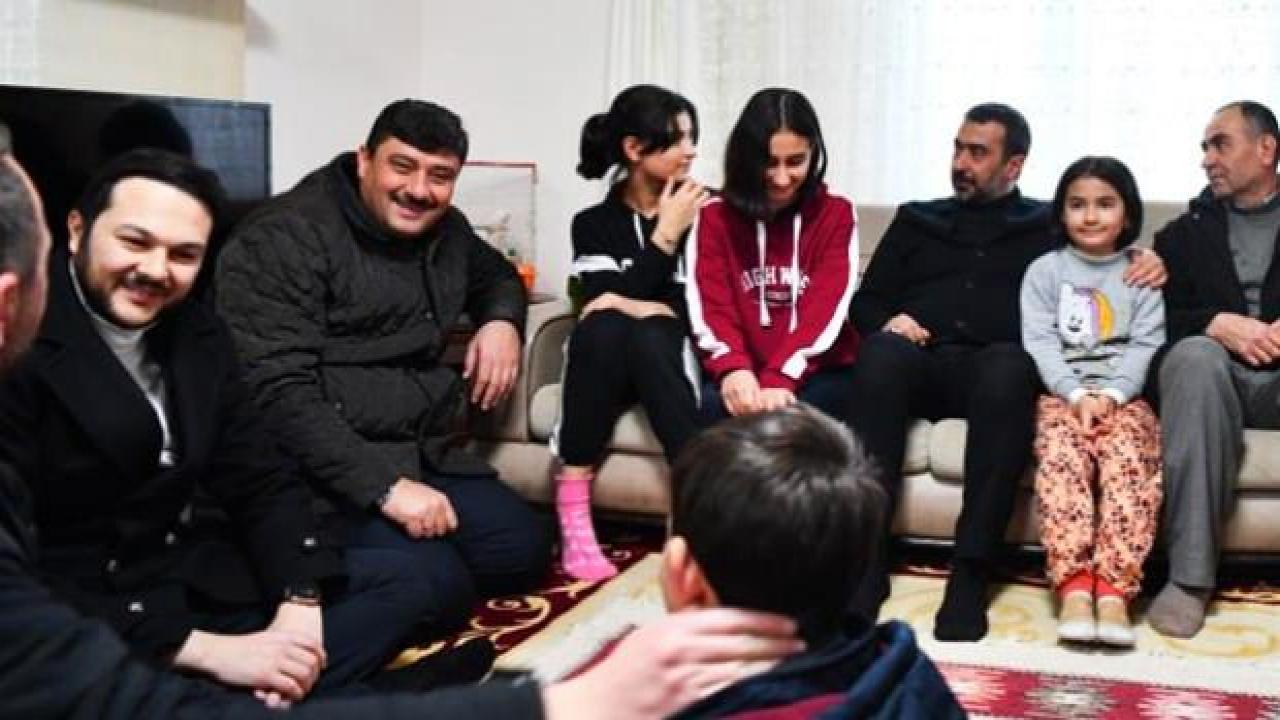 Kahramankazan'dan duygulandıran destek! 400 depremzede aileye kucak açtılar!