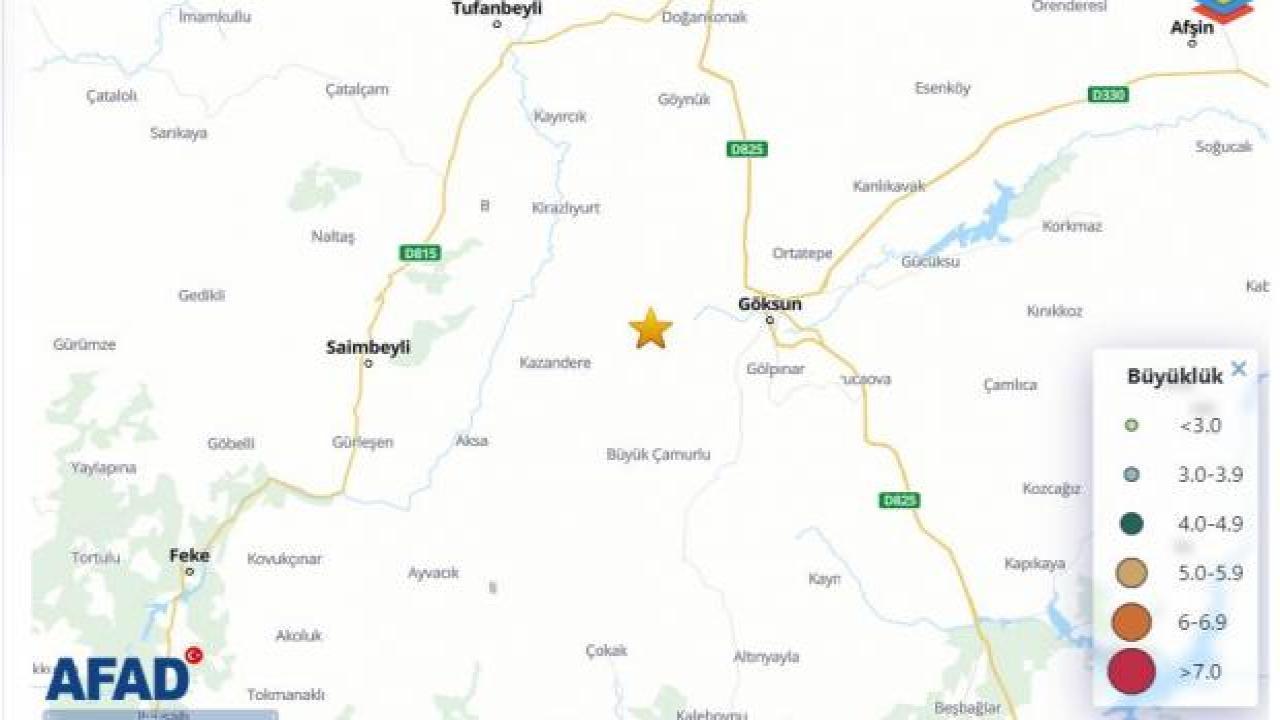 Kahramanmaraş ve Adana'da art arda deprem!