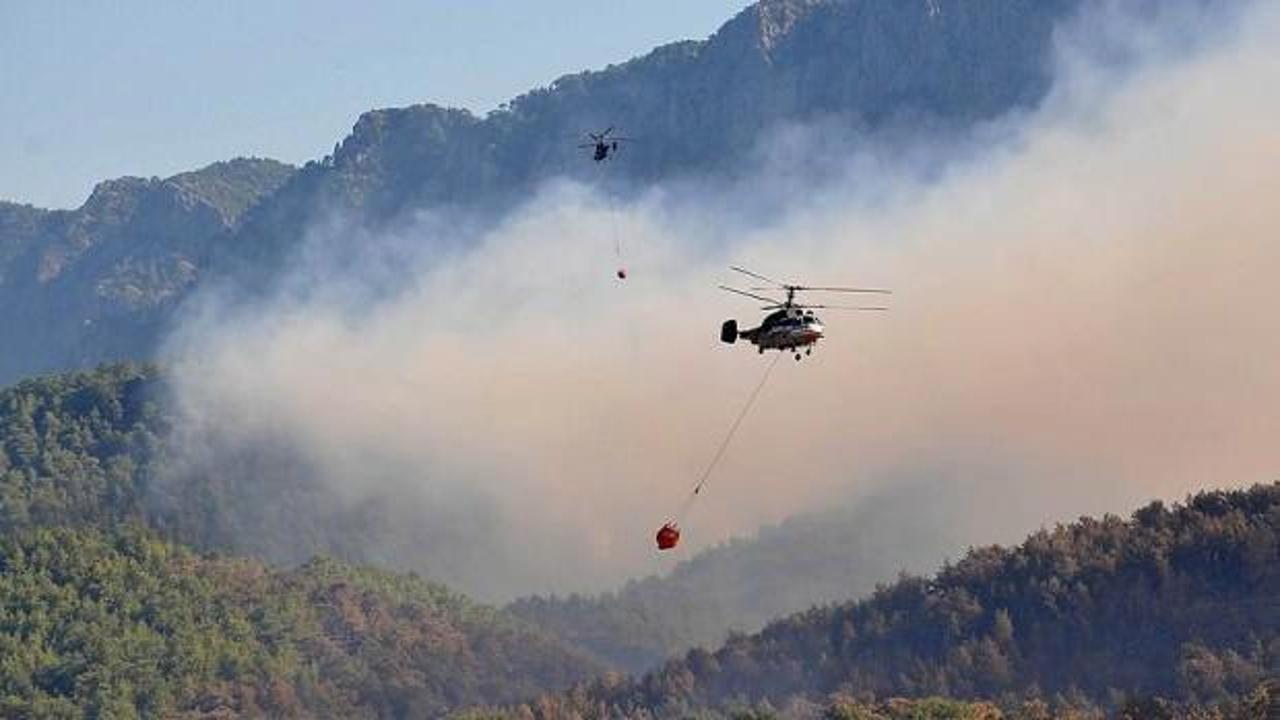 Kahramanmaraş'ta orman yungını... Havadan ve karadan müdahale devam ediliyor