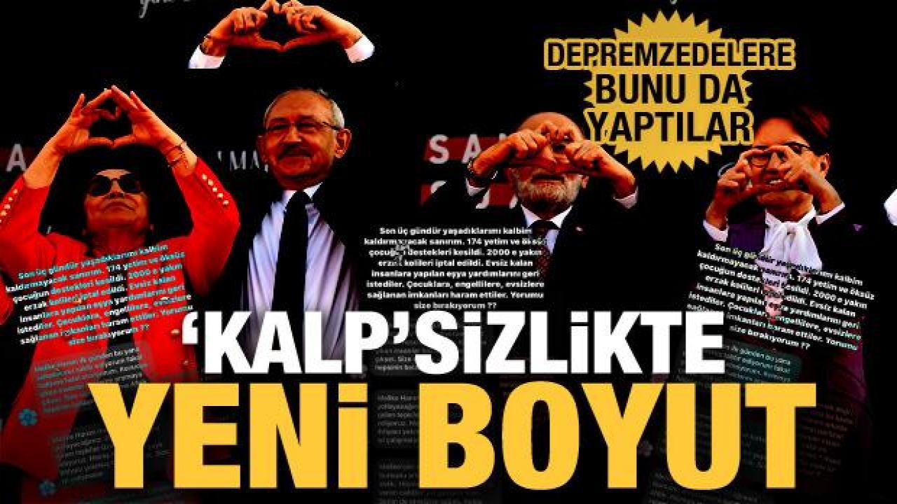 Kalpsizlikte yeni boyut! Yetim ve öksüz depremzedelerin yardımlarını kestiler