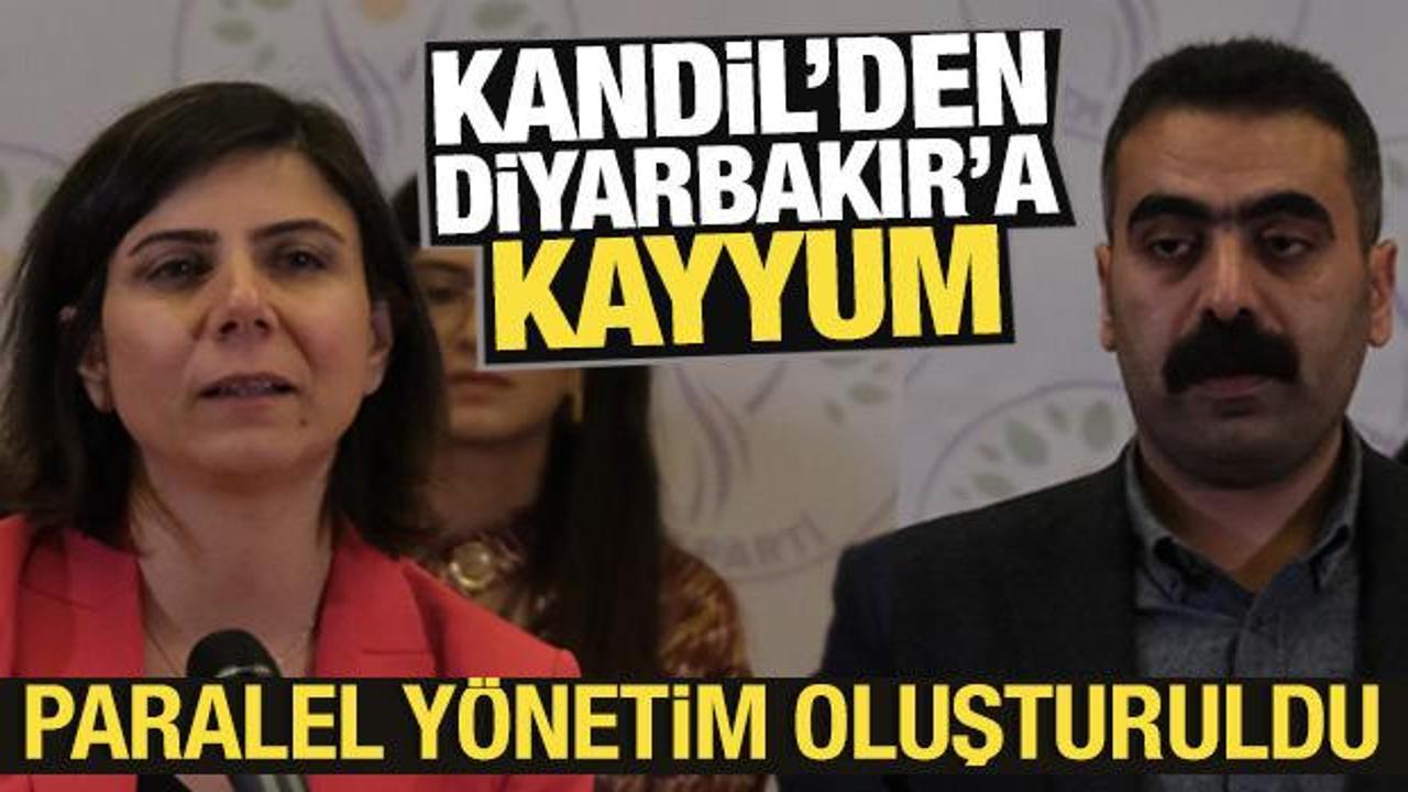 Kandil'den Diyarbakır'a kayyum: Paralel yönetim oluşturuldu