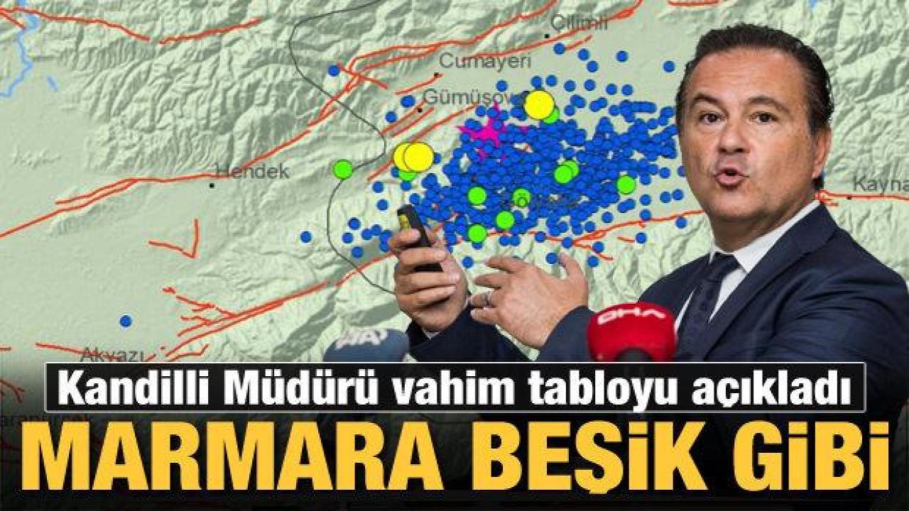Kandilli Rasathanesi Müdürü Özener, Düzce'de 6 Aralık'ta tam 576 artçı yaşandığını duyurdu