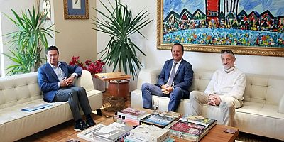 Kandilli Rasathanesi Müdüründen Başkan Aras’a Ziyaret