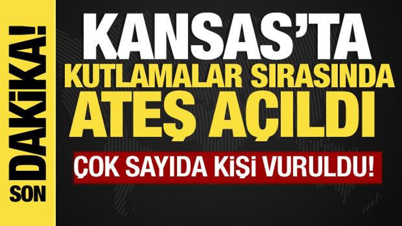 Kansas City'deki geçit töreni sırasında silahlı saldırı!