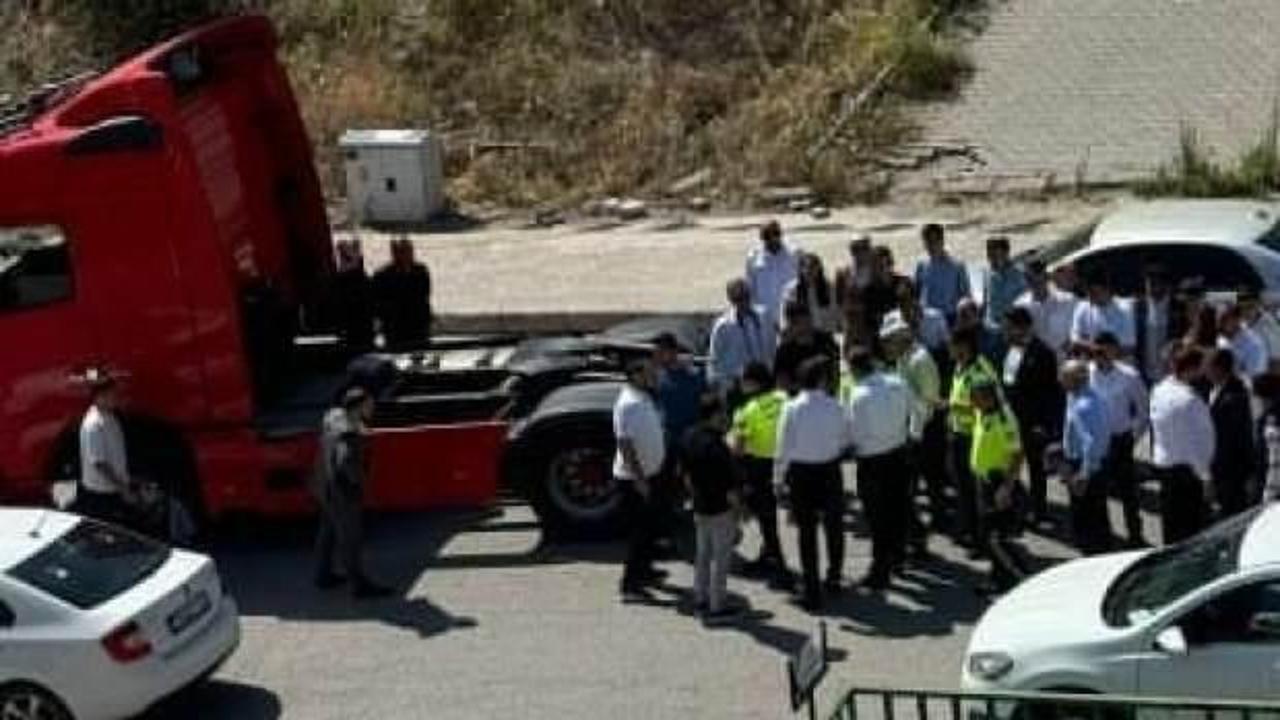Karabük'te düğün konvoyundaki tır sürücülerine ceza yağdı