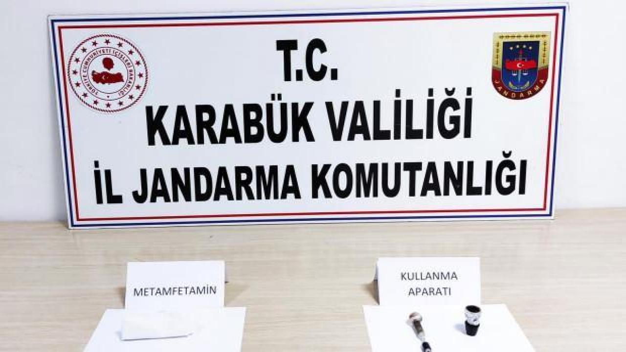 Karabük'te jandarmadan uyuşturucu operasyonu