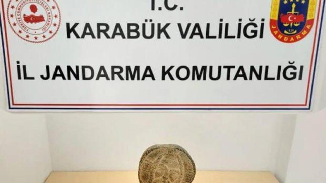Karabük'te tarihi eser kaçakçıları yakalandı