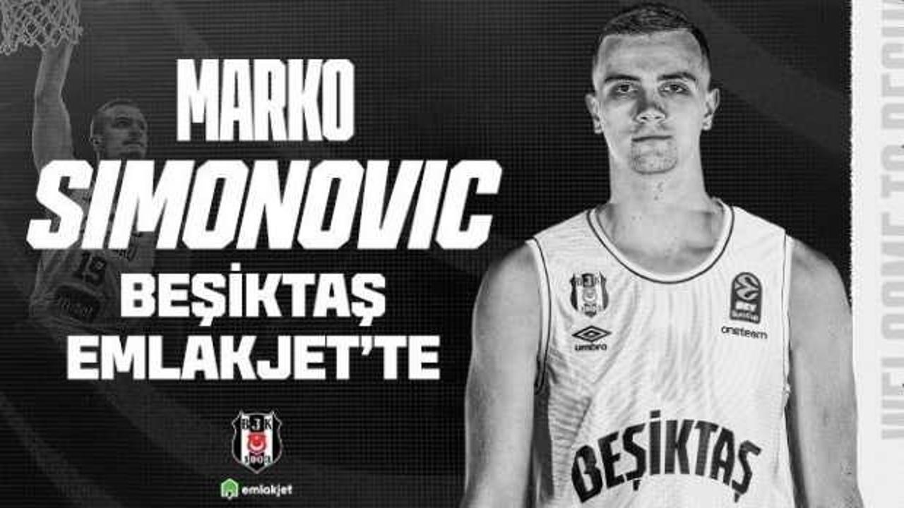 Karadağlı uzun Simonovic, Beşiktaş'ta
