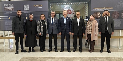 KARAKAYA’DAN DARPHANE GENEL MÜDÜRÜ ŞAHİN’E  ZİYARET