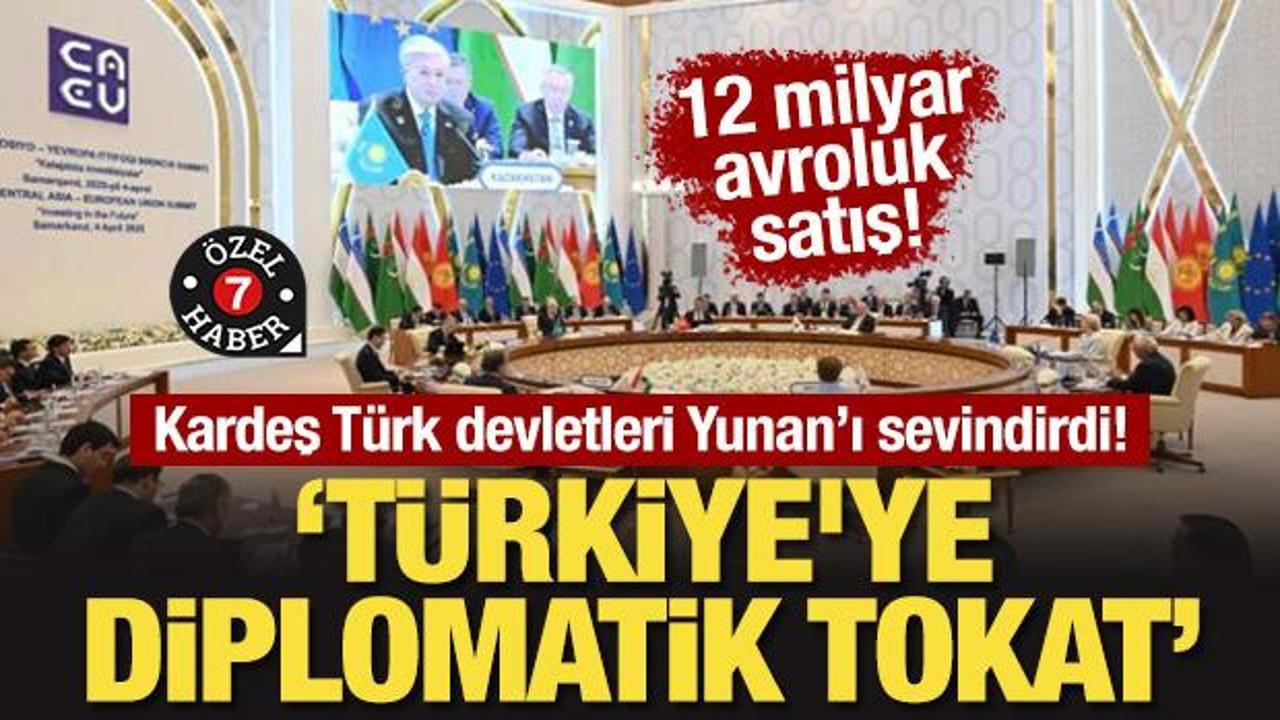 Kardeş Türk devletleri Yunan’ı sevindirdi! 