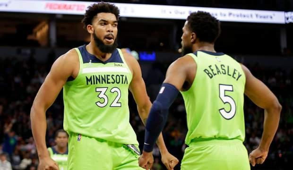 Karl-Anthony Towns 60 sayıyla Minnesota'yı uçurdu