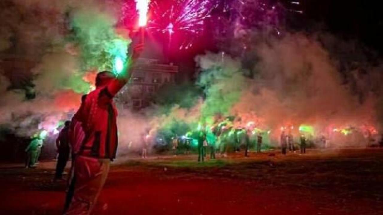 Karşıyaka'da protestolu kutlama