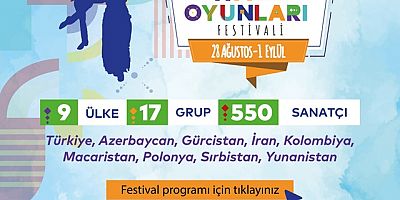 Kartal Belediyesi 3. Uluslararası Halk Oyunları Festivali Başlıyor