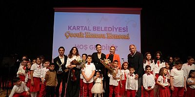 Kartal Belediyesi Çocuk Korosu Dinleyenleri Mest Etti