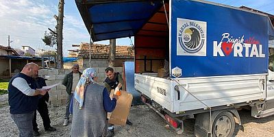 Kartal Belediyesi Deprem Bölgesinde Yardım Çalışmalarına Devam Ediyor