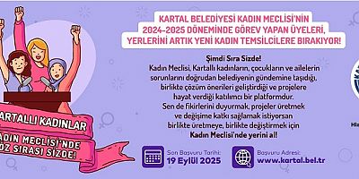 Kartal Belediyesi Kadın Meclisi’nde Yeni Dönem Başlıyor
