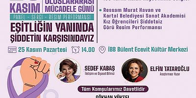 Kartal Belediyesi'nden Anlamlı Panel: 'Eşitliğin Yanında Şiddetin Karşısındayız'
