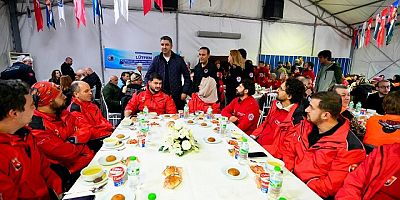 Kartal Belediyesi’nden Arama Kurtarma Ekiplerine İftar Buluşması