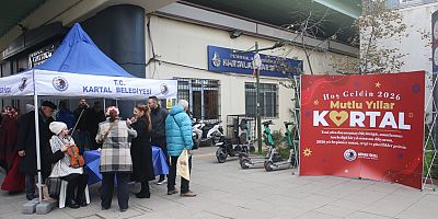 Kartal Belediyesi'nden Çocuklara Yeni Yıl Sürprizi