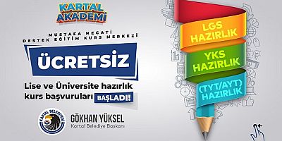 KARTAL BELEDİYESİ'NDEN EĞİTİME TAM DESTEK!