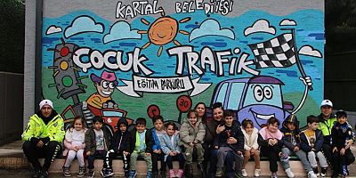Kartal Belediyesi'nden Minik Öğrencilere Trafik Haftası'nda Anlamlı Etkinlik