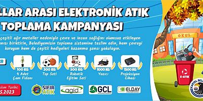 Kartal Belediyesi'nden Okullar Arası Elektronik Atık Toplama Kampanyası