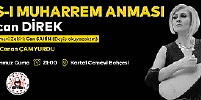 Kartal Belediyesi'nden Yas-ı Muharrem Anması