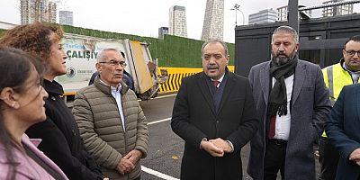 Kartal Belediyesi'nin Yeni Çöp Toplama ve Aktarma İstasyonu Hizmete Girdi